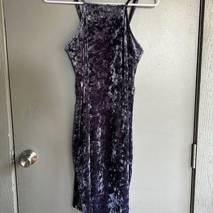 Purple soft dress